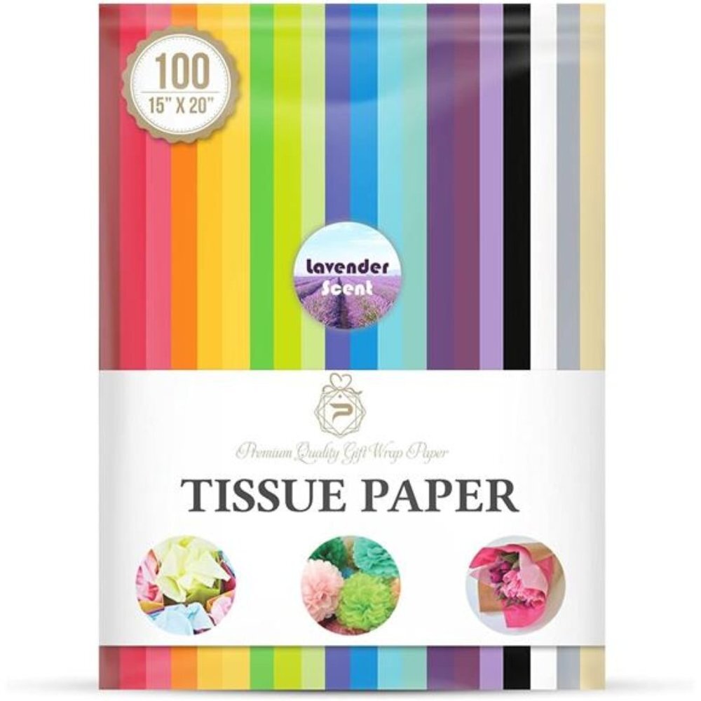 Tissue Paper for Gift, 20 Colors, Gift, Birthday, Holidays, Christmas, Halloween
